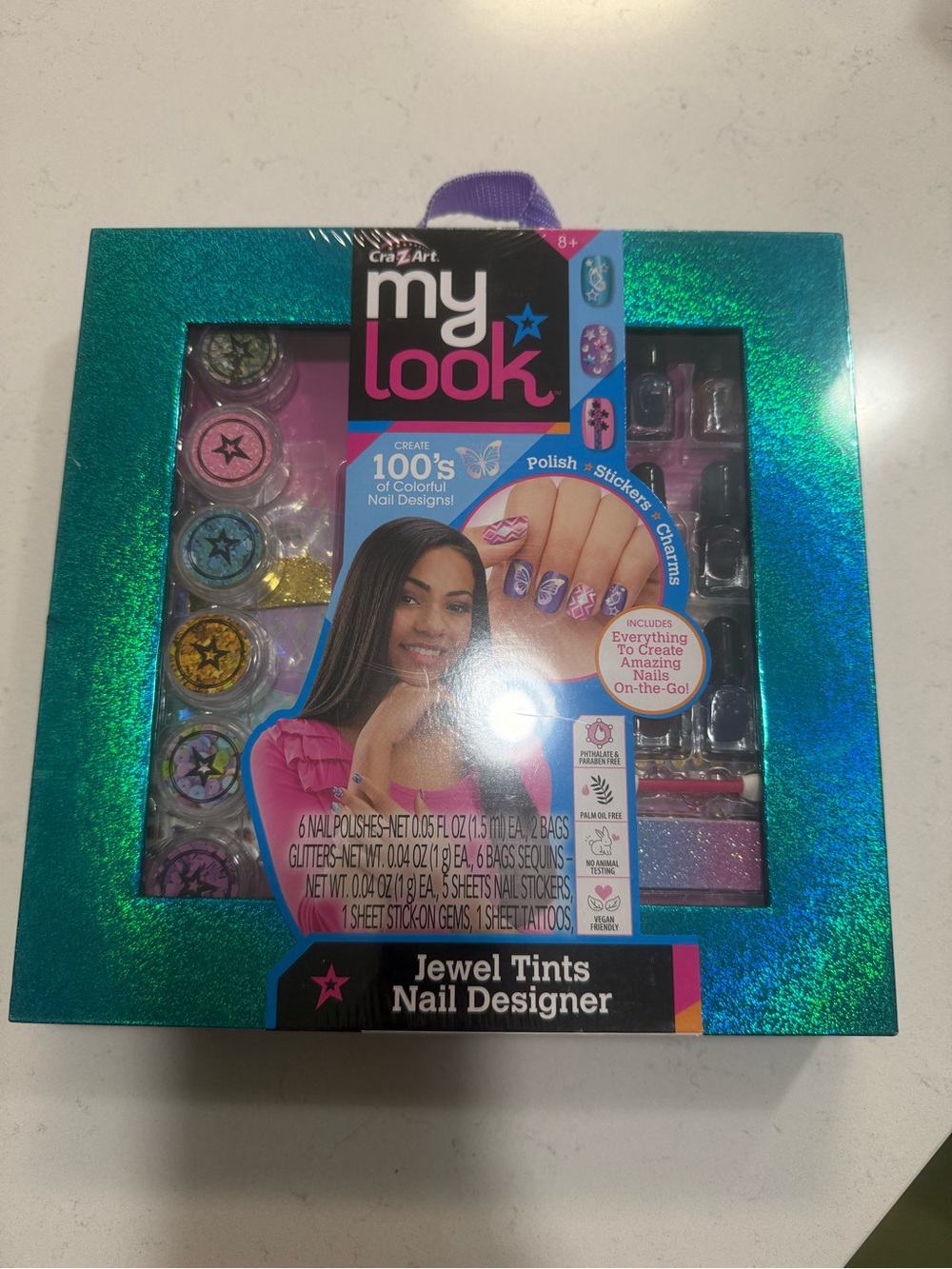 Cra-Z-Art My Look Jewel Tints Nail Designer Kit – NEW